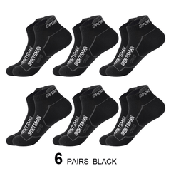 Men's Short Socks Thin Sports Mesh Running Sweat Absorbent Casual Cotton Socks