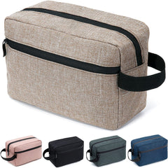 Water-Resistant Travel Toiletry Bag with Divider