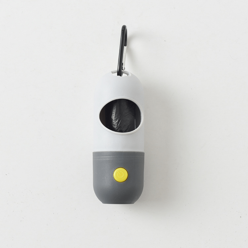 Pet Garbage Bag Dispenser with LED Light