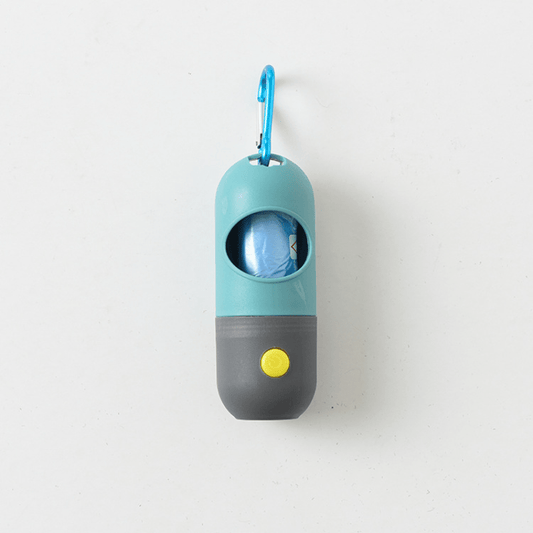 Pet Garbage Bag Dispenser with LED Light