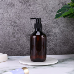 Empty PET Pump Bottle for Soap Shampoo Refill