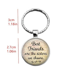 Cute Keychains Bundle - Set of 6 Colorful Keyrings