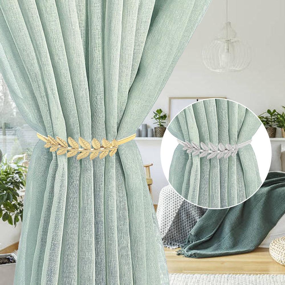 Leaf Spring Curtain Tieback Buckle Holdback