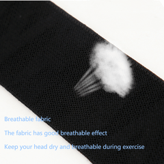 Turban Street Dance Performance Headband Solid Sweatband