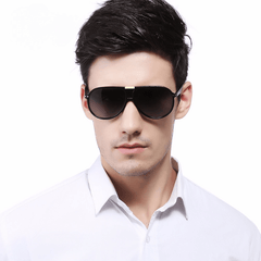 Men's Aviator Sunglasses HD Polarized Aluminum Driving Sun Glasses