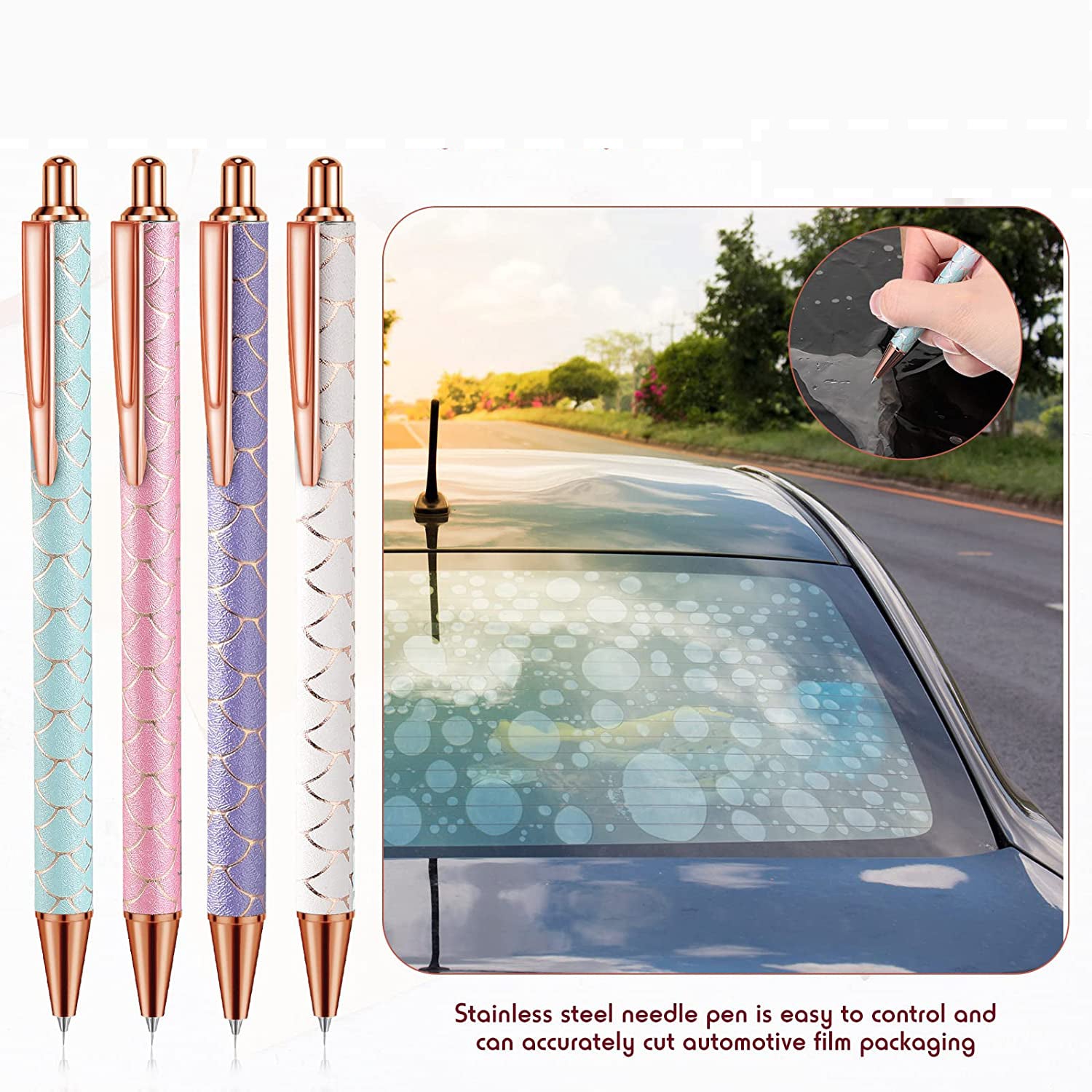 Car Decal Film Bubble Remove Pen Air Release Weeding Pen