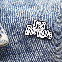 Letter Pattern Brooch Pin Music Clothings Decoration