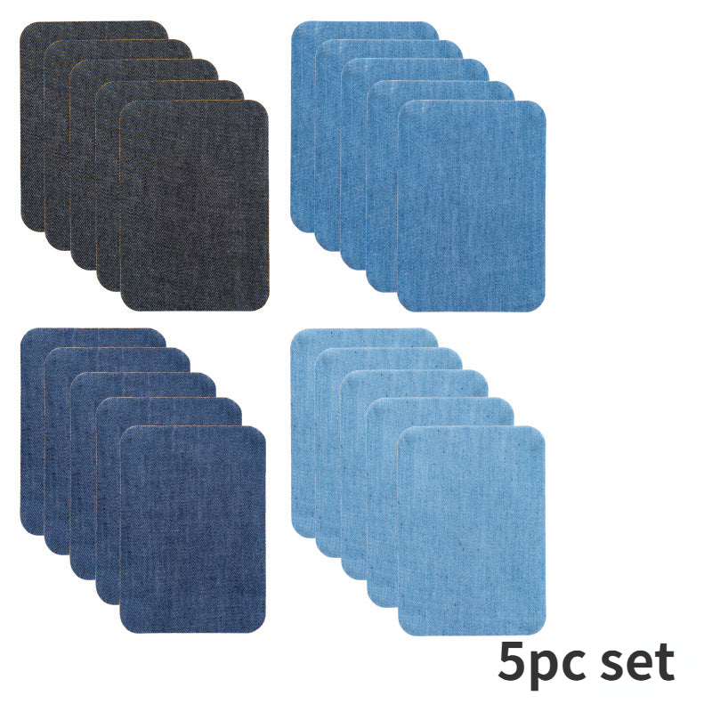 5pcs Back Adhesive Patches for Men - Iron On Patches for Clothes Jeans Jackets