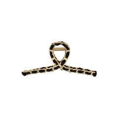 Chain Brimmed Hair Claw Clip Nonslip Hair Shark Claw For Ponytail