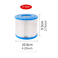 Pool Pump Cartridge Heat Pipe Filter - Clean and Refresh Your Pool