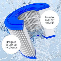 Pool Pump Cartridge Heat Pipe Filter - Clean and Refresh Your Pool
