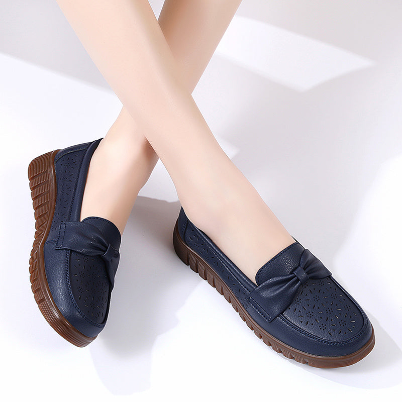 Women's Platform Walking Shoes Hollow Out Casual Sneakers