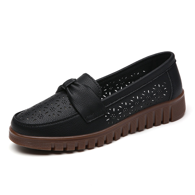 Women's Platform Walking Shoes Hollow Out Casual Sneakers