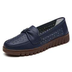Women's Platform Walking Shoes Hollow Out Casual Sneakers