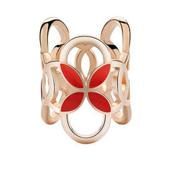 Flower Shape Scarf Ring Geometric Buckle Hijab Clip Ribbon Accessory