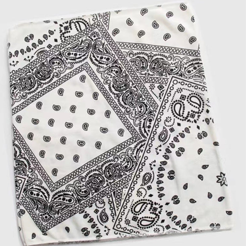 Paisley Print Sunscreen Sleeves Elastic Ice Sleeves Windproof Neck Gaiter