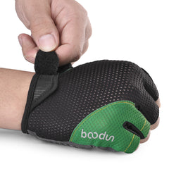 Fingerless Cycling Gloves Breathable Shockproof for Men Women