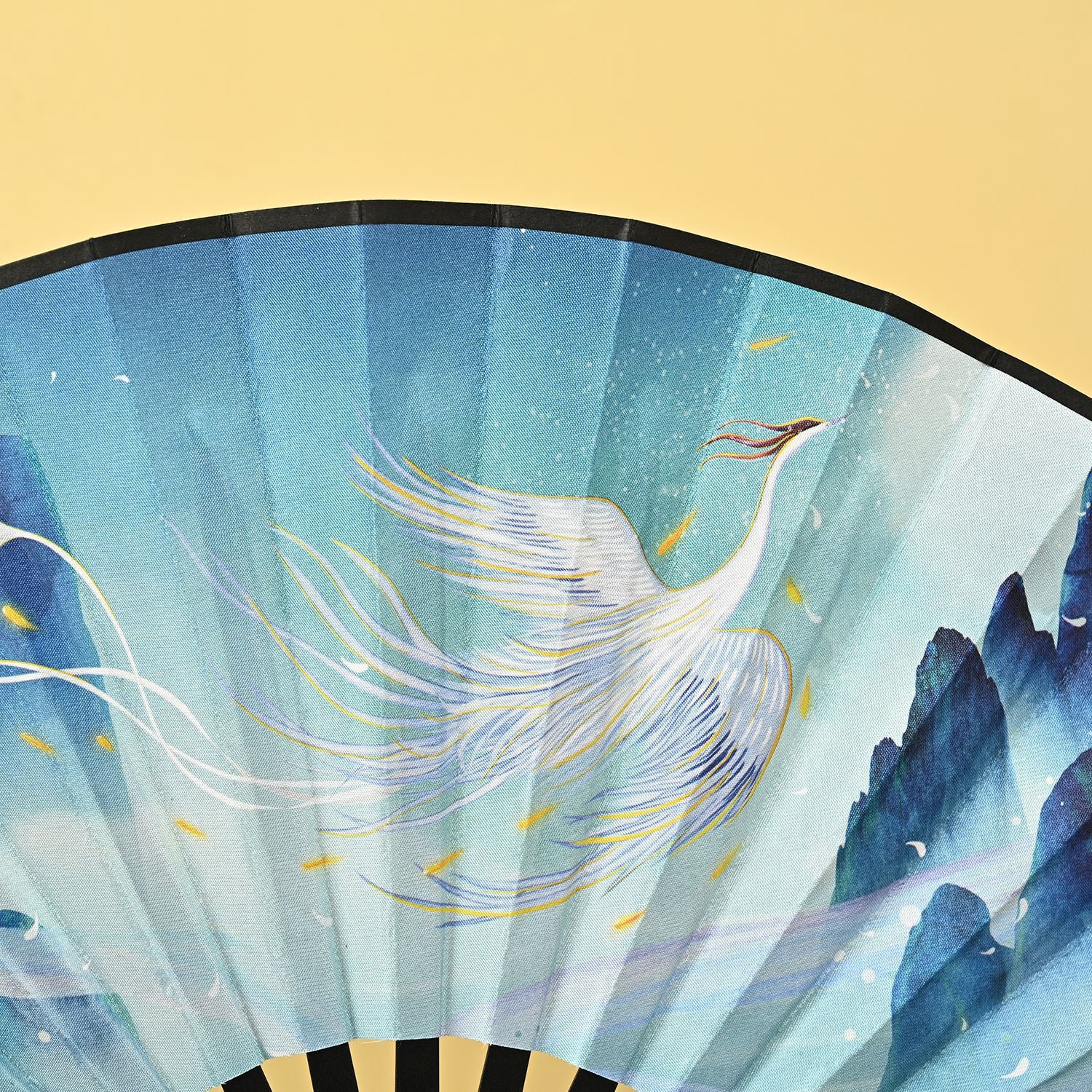 Chinese Style Folding Fan 20 32 cm Ink Painting National Tide Fan