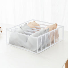 6 Grids Bra Drawer Organizers Lingerie Storage Bins