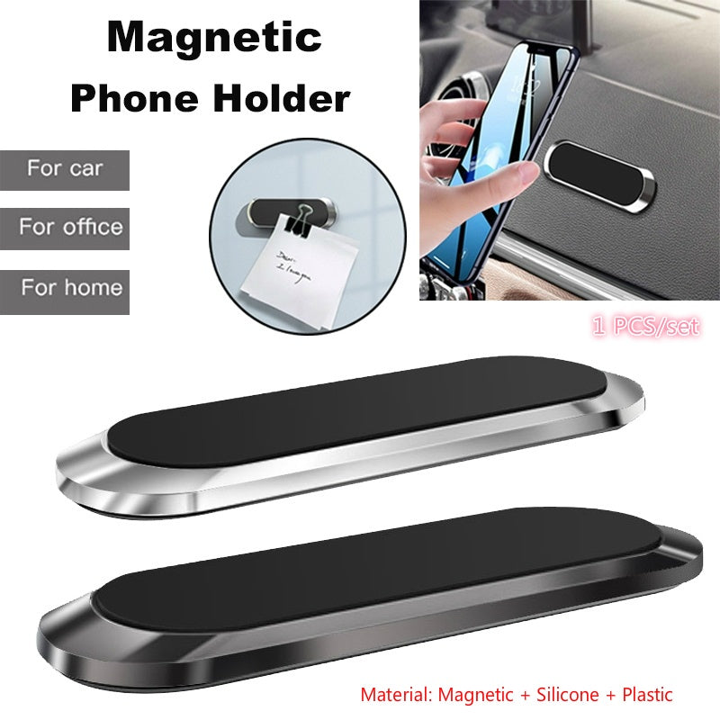 Mini Magnetic Car Phone Holder Air Vent Stand Wall Metal Magnet