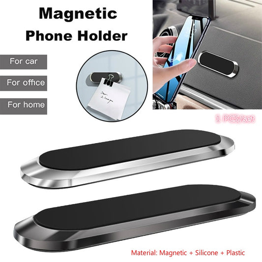 Mini Magnetic Car Phone Holder Air Vent Stand Wall Metal Magnet