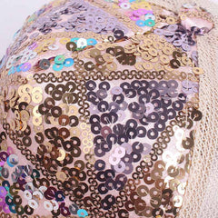 Sequin Plaid Y2K Trucker Hat Mesh Baseball Cap Adjustable Hip Hop Dad Hats