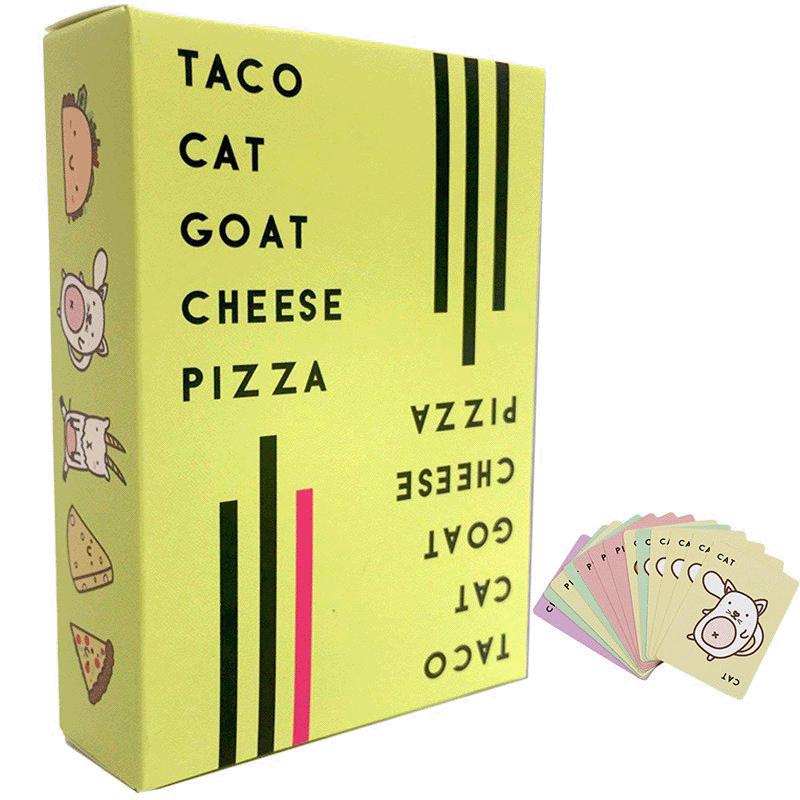 English Pizza Board Game for Family Party Fun