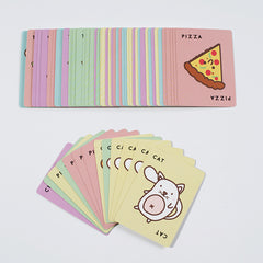 English Pizza Board Game for Family Party Fun