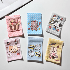 18pcs Cartoon Self-sealing Gift Bags - Earring Packaging Bags