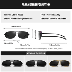 RoyalHot Men's Polarized Sunglasses UV Protection