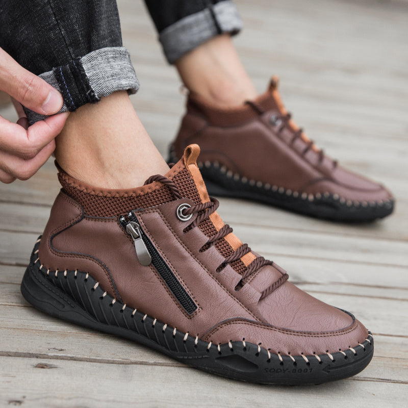 Men's Outdoor Hiking Boots Non Slip Comfortable Boots For Hiking Climbing