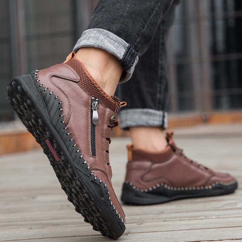 Men's Outdoor Hiking Boots Non Slip Comfortable Boots For Hiking Climbing