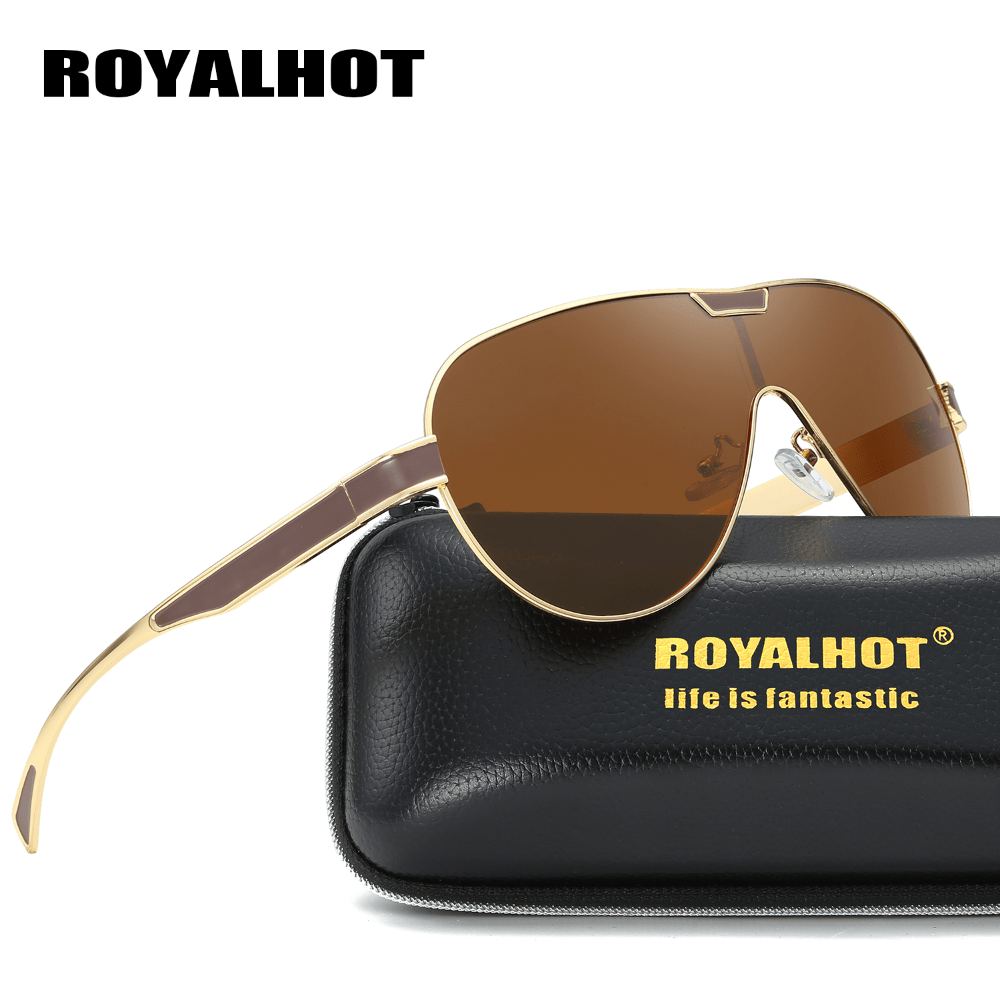 RoyalHot Metal Polarized Sunglasses For Fishing Driving