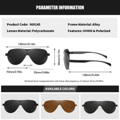 RoyalHot Metal Polarized Sunglasses For Fishing Driving