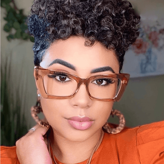 Cat Eye Clear Lens Glasses For Women Men Retro Tortoiseshell Spectacles