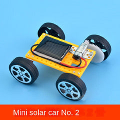 DIY Mini Solar Car Kit - Science Experiment Toy