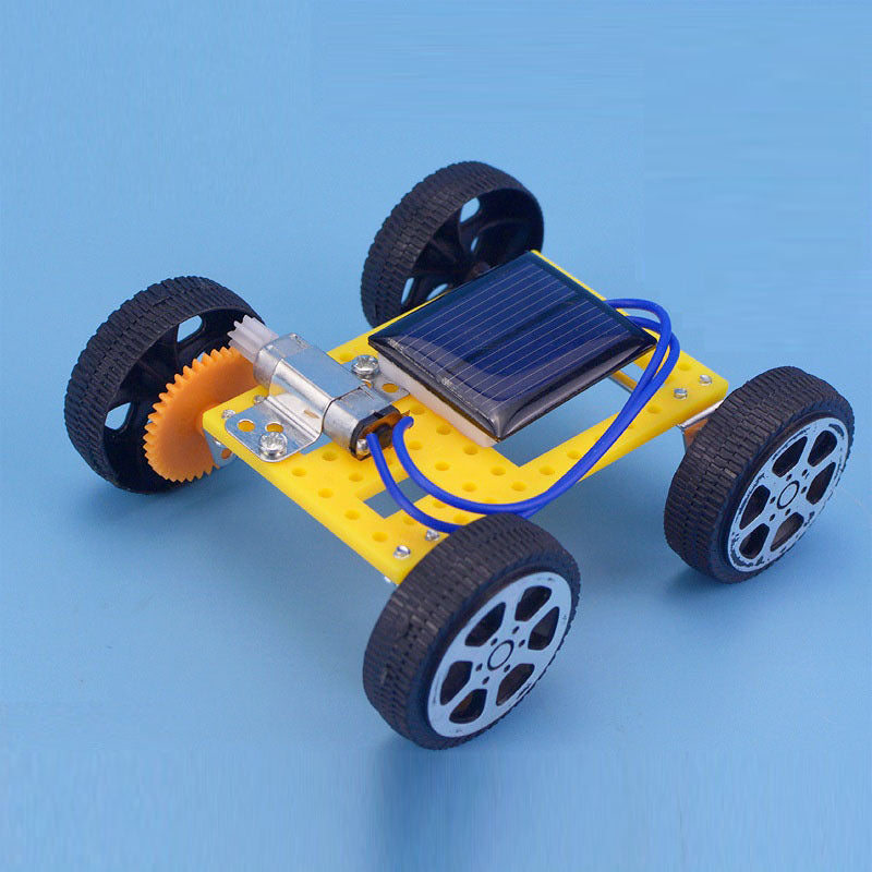 DIY Mini Solar Car Kit - Science Experiment Toy