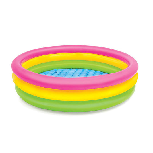 Summer Sunset Inflatable Pool Kids Water Swimming Pool Round Pools