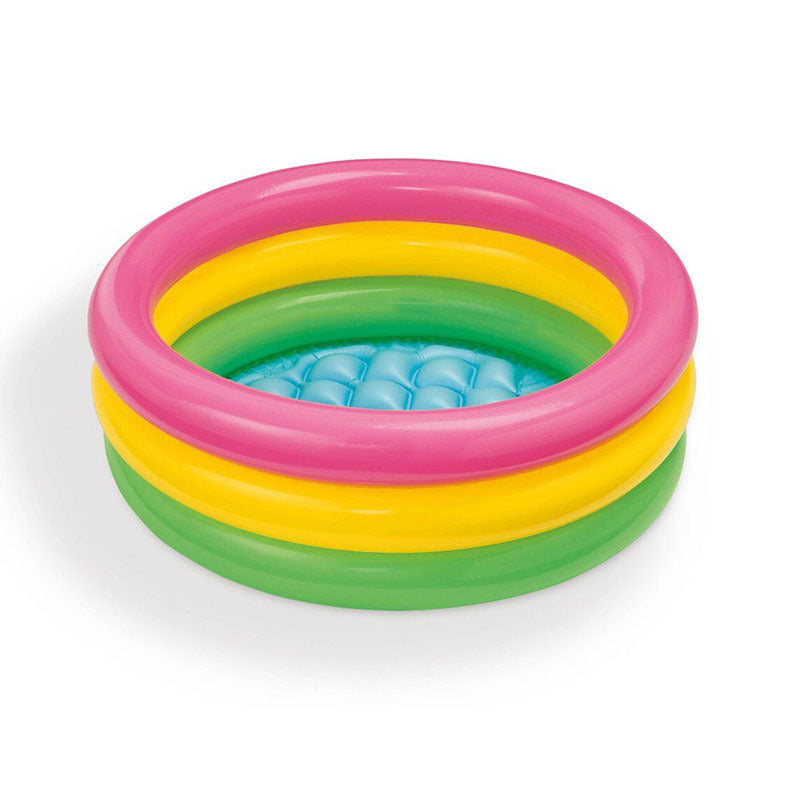 Summer Sunset Inflatable Pool Kids Water Swimming Pool Round Pools