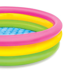 Summer Sunset Inflatable Pool Kids Water Swimming Pool Round Pools