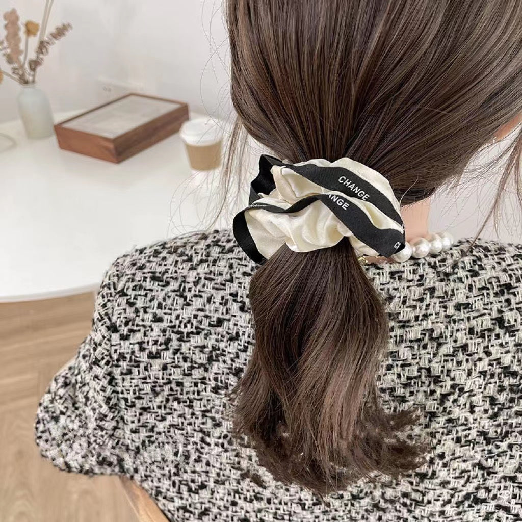 Large Scrunchie Style Head Rope Elastic Ponytail Hair Tie Hair Accessories