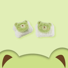 Cartoon Doll Plush Wristbands for Face Washing