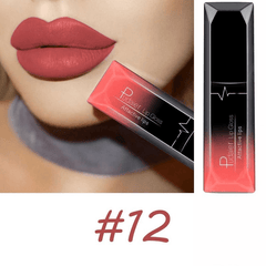 Long Lasting Matte Lipstick with Waterproof Formula and Lip Liner