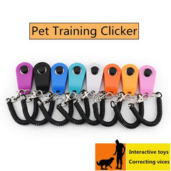 Pet Training Clicker With Wrist Strap - Train Your Pet Easily