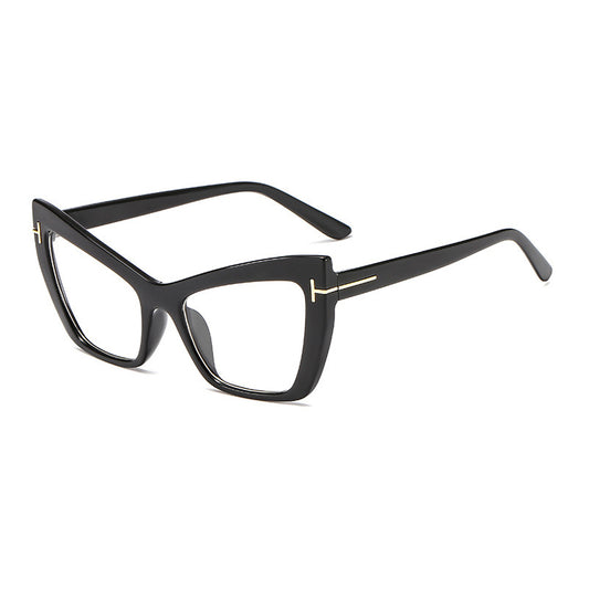 Tortoiseshell Clear Lens Glasses Women Men Block Spectacles Frame