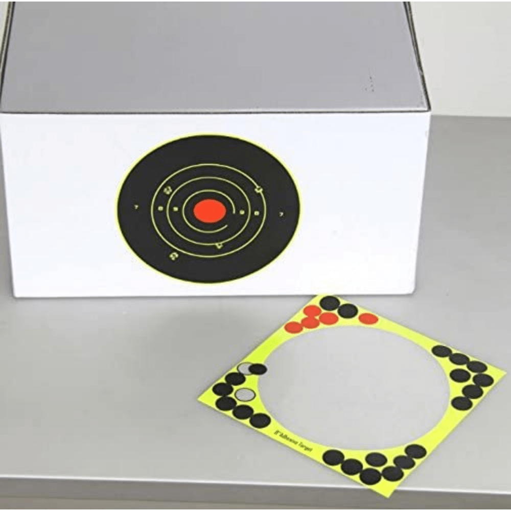 25pcs Reactive Self Stick Splatter Paper Shooting Targets