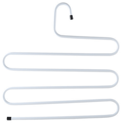 2pcs Pant Hangers S Shaped Non Slip Trouser Hanger Closet Space Saving