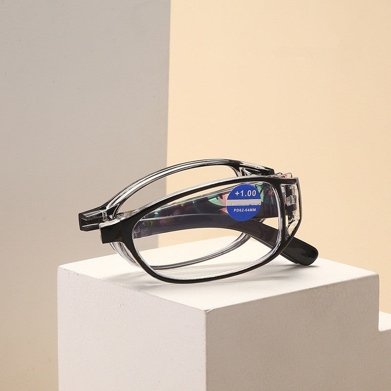 Floral Anti-Eyestrain Folding Reading Glasses for Men Women