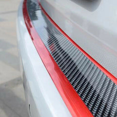 Carbon Fiber Door Sill Protectors - Upgrade Car Look & Protect from Scratches