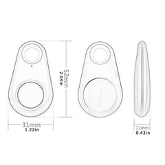 Mini Smart Dog GPS Tracker Anti-Lost Alarm Keychain